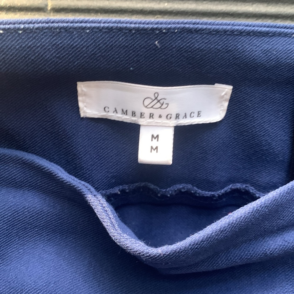 RW&Co Camber and Grace cobalt blue skinny pull-on pants - Picture 4 of 9